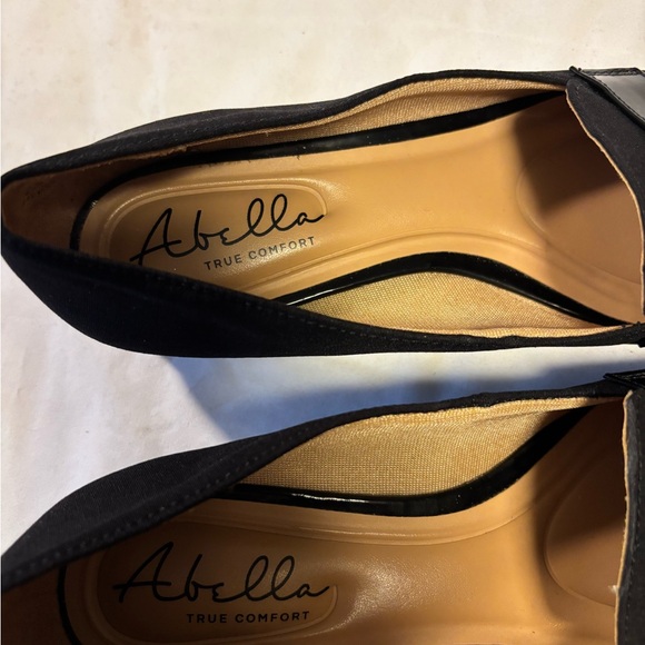 Abella Black Loafers with Glossy Strap - Picture 5 of 5